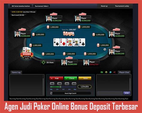  poker online bonus terbesar